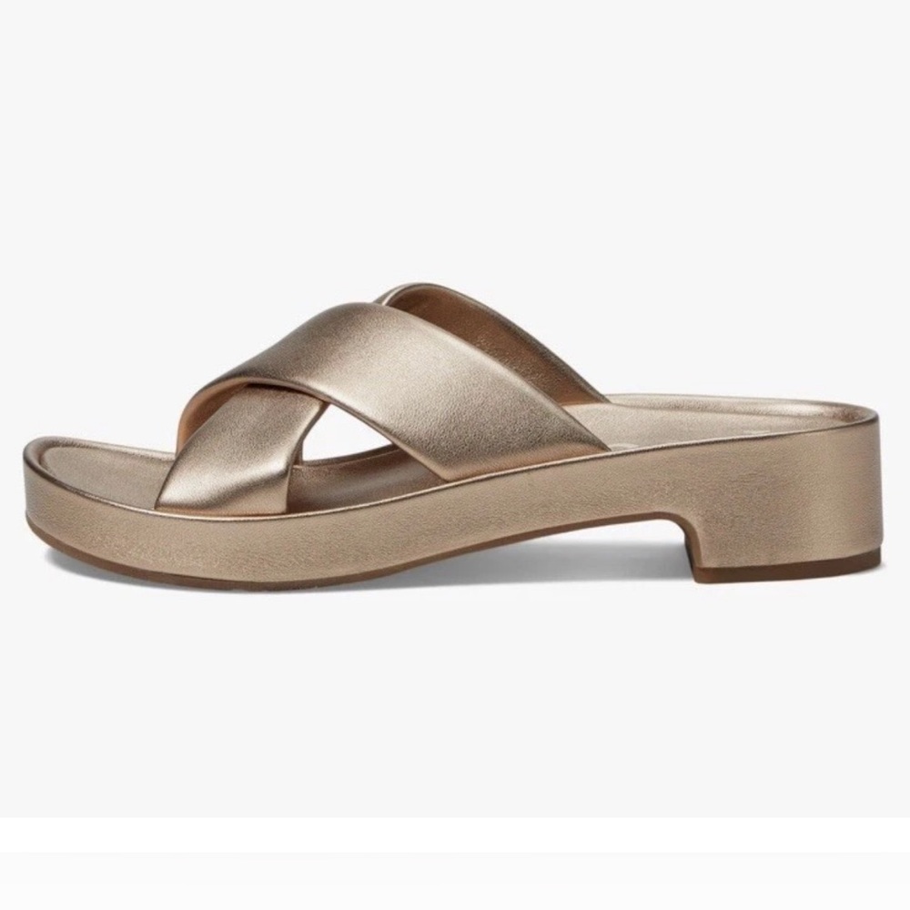 PEDRO GARCIA LEXIA CROSS FLAT SANDAL SIZE EU 38